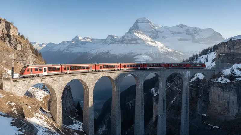 Interrail in Switzerland