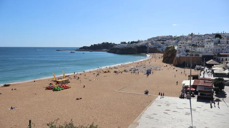 Vue de la ville d'Albufeira, Portugal