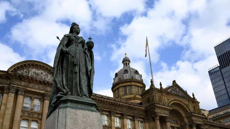 Uitzicht op Birmingham, Verenigd Koninkrijk