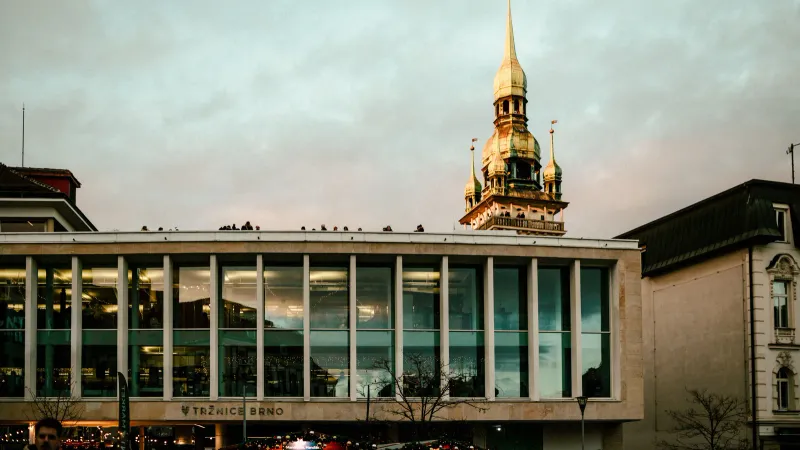 Vue de Brno, Tchéquie