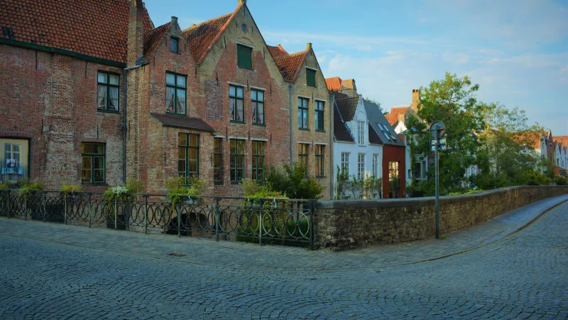 Vue de Bruges, Belgique