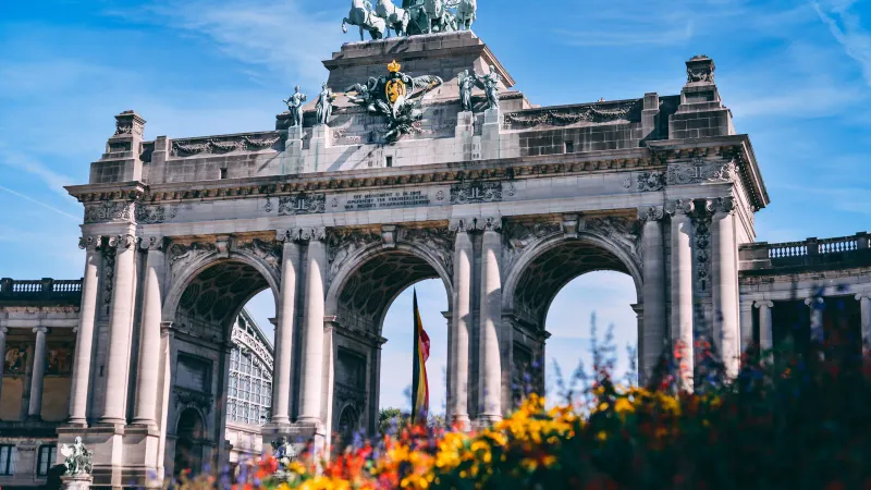 Vue de Bruxelles, Belgique