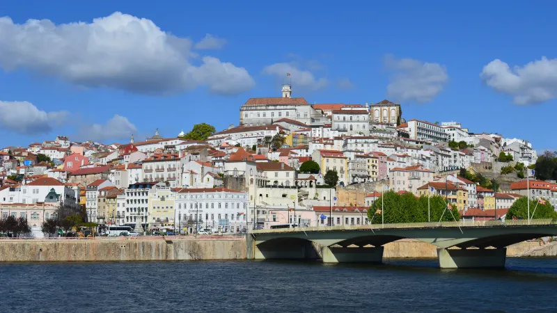 Vue de la ville de Coimbra, Portugal