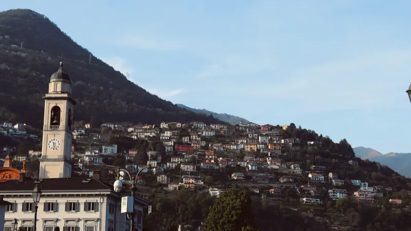 Vue de Como, Italie