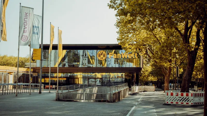 Blick auf Dortmund, Deutschland