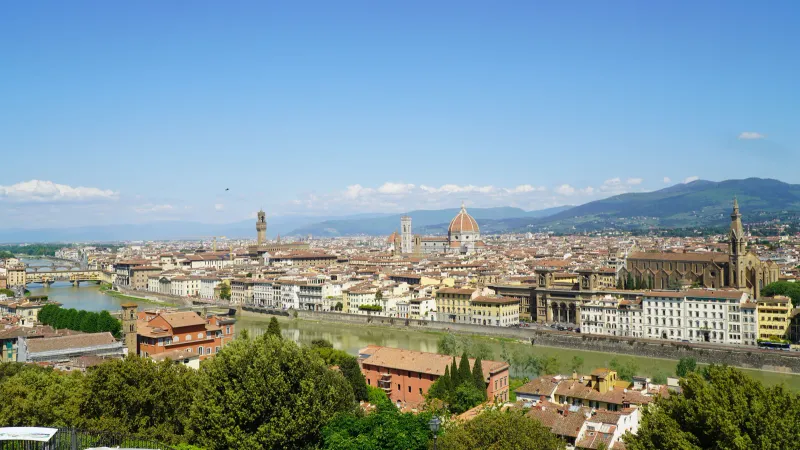 Vue de la ville de Florence, Italie
