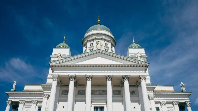 Vue d'Helsinki, Finlande