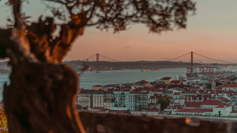 Vue de Lisbonne, Portugal