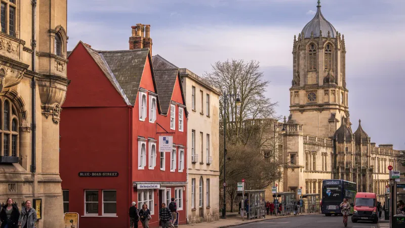 Uitzicht op Oxford, Verenigd Koninkrijk