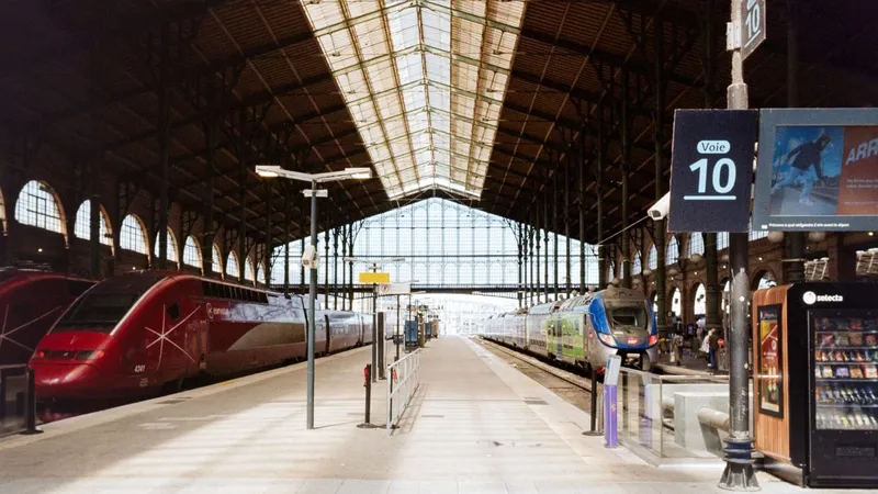 Bahnhof Gare du Nord in Paris