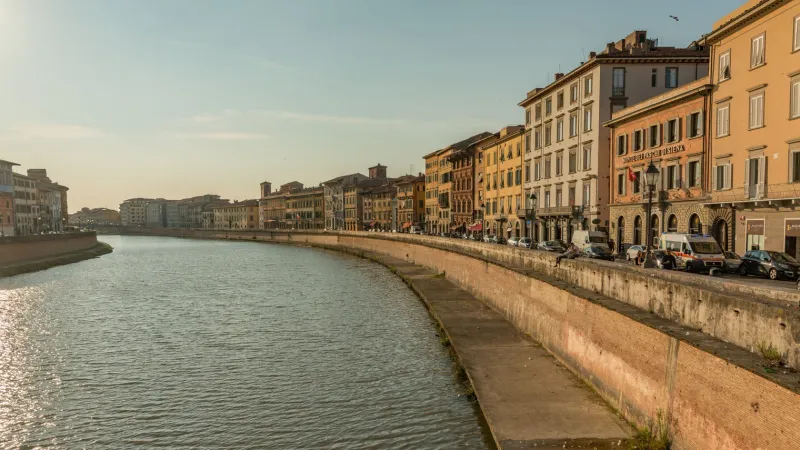 Vue de Pisa, Italie