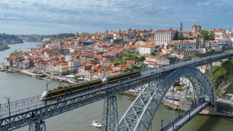Vue de la ville de Porto, Portugal