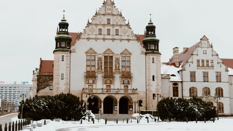 Vy över Poznań, Polen