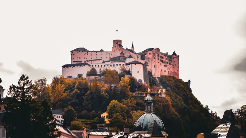 Vue de Salzburg, Autriche