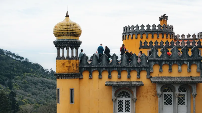 Vue de Sintra, Portugal