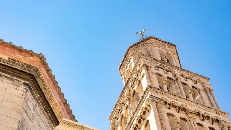 Vue de Split, Croatie