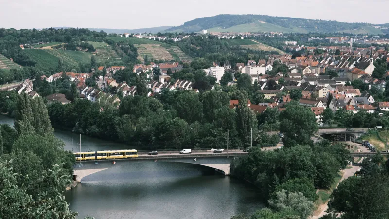 Stadtansicht von Stuttgart, Deutschland