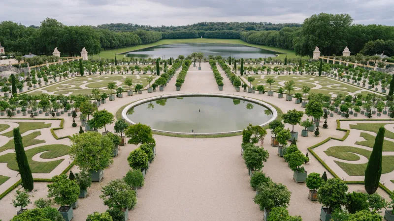 Vista di Versailles, Francia