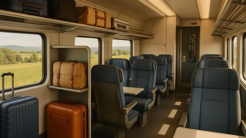 Bagages dans les trains européens : ce qu'il faut savoir