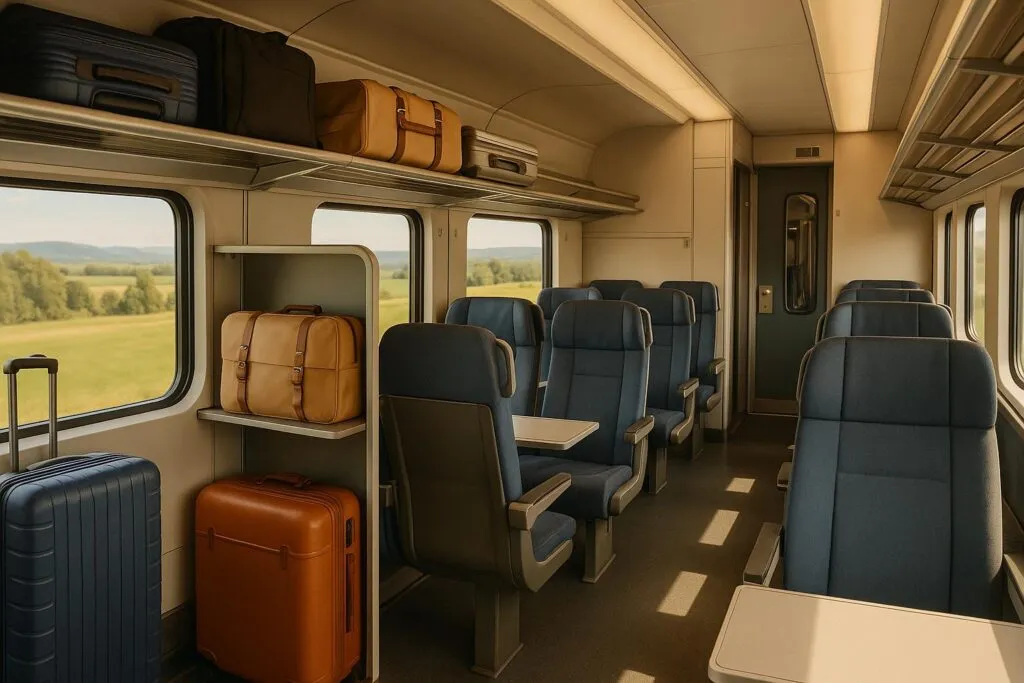 Bagages dans les trains européens : ce qu'il faut savoir