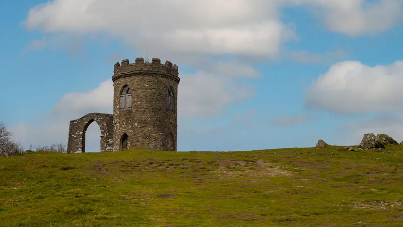 De Old John Tower in Bradgate Park, bij Leicester