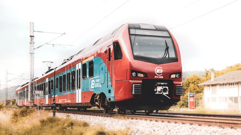 Trenes en Serbia