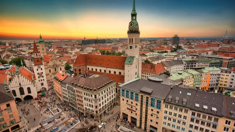Von Frankfurt nach München mit dem Zug