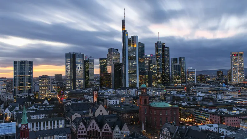 Trains vers Frankfurt