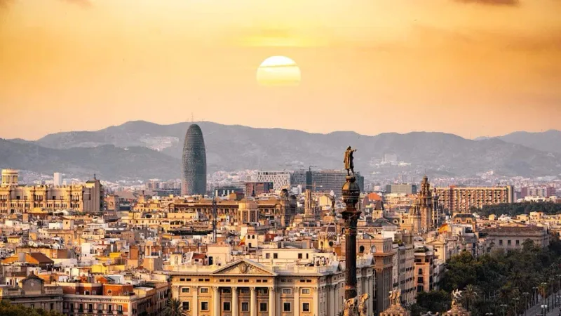 Londra a Barcelona in treno