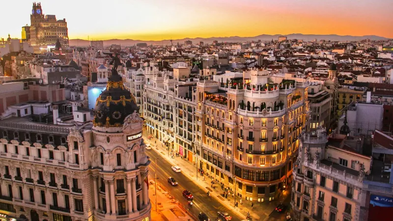 Lisbonne à Madrid en train