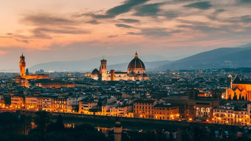 Pisa à Florence en train
