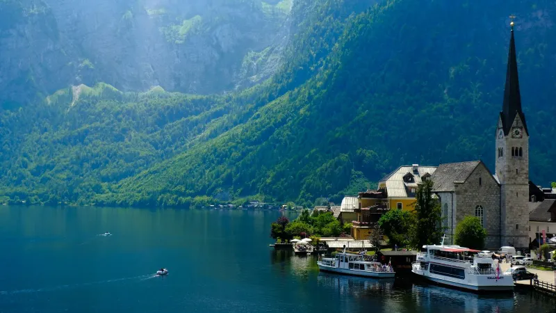 Salzburg à Hallstatt en train