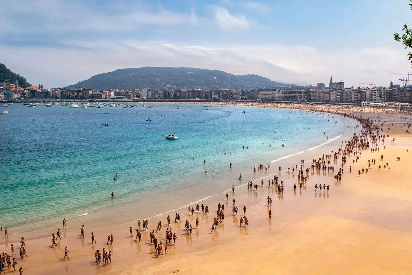 View of San Sebastian, Spain