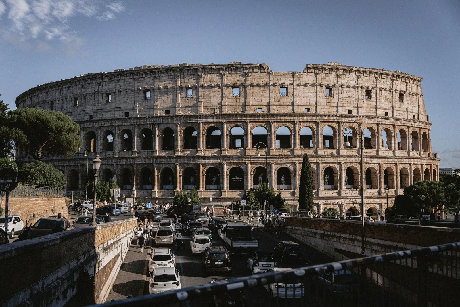 Rome cityscape, the destination for this Pisa to Rome train journey