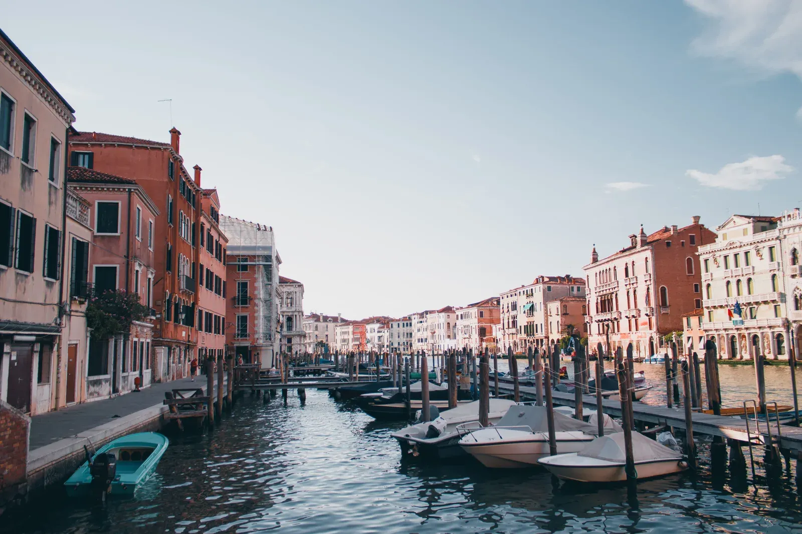 Venice cityscape, the destination for this Vienna to Venice train journey