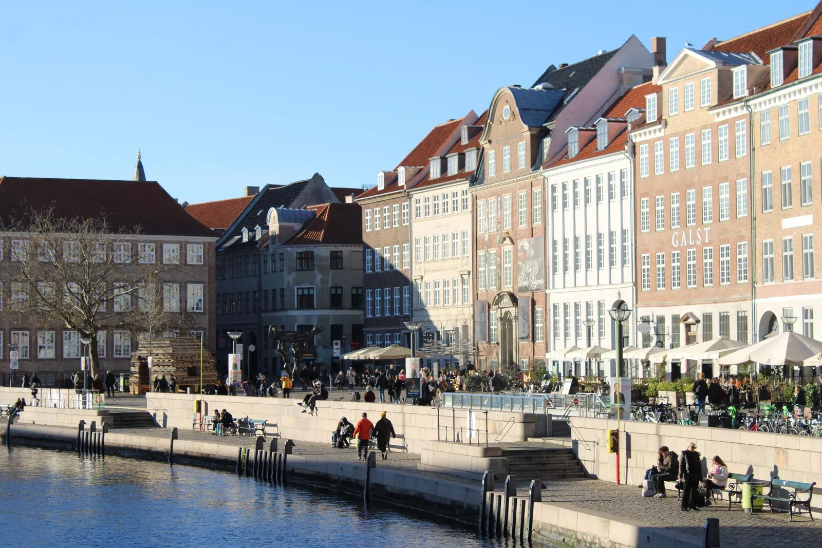 Copenhagen cityscape, the destination for this Berlin to Copenhagen train journey