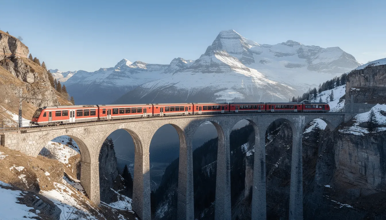 Interrail en Suiza