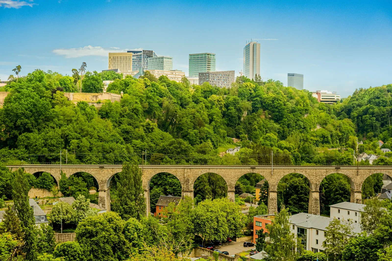 Cityscape of Luxembourg, Luxembourg