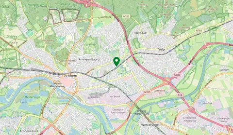 Carte montrant l’emplacement de Arnhem Presikhaaf
