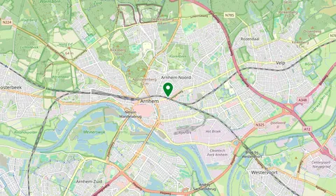 Carte montrant l’emplacement de Arnhem Velperpoort
