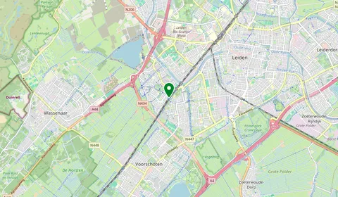 Map showing the location of De Vink
