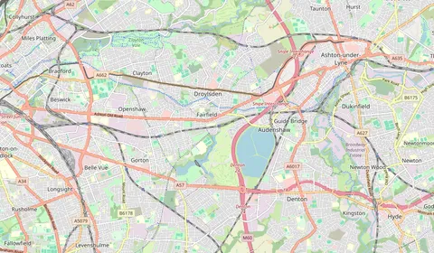 Mapa que muestra la ubicación de Fairfield