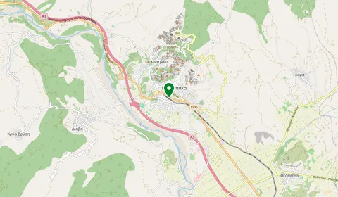 Carte montrant l’emplacement de Kalambaka