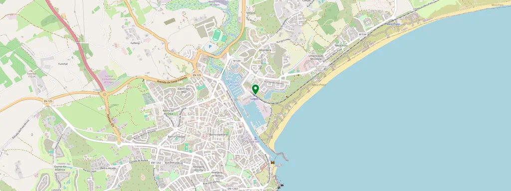 Carte montrant l’emplacement de Lagos