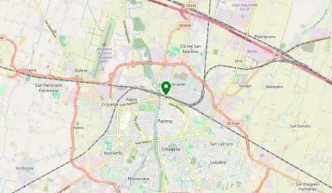 Carte montrant l’emplacement de Parma