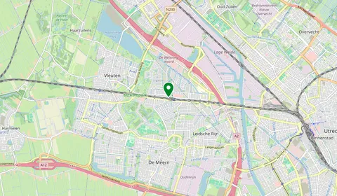 Map showing the location of Utrecht Terwijde