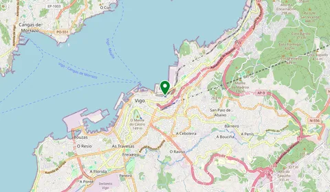 Map showing the location of Vigo Guixar