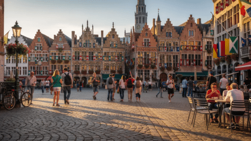 Bryssel till Brygge med tåg