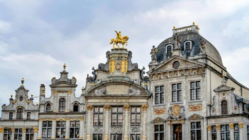 Grand Place historic buildings in Brussels