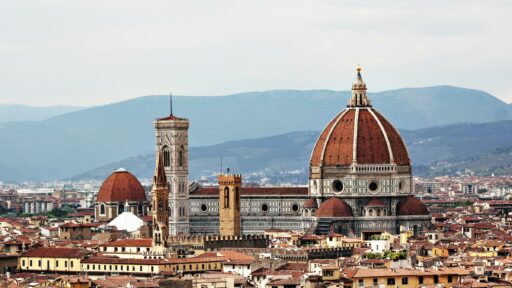 Florence Cathedral and city rooftops